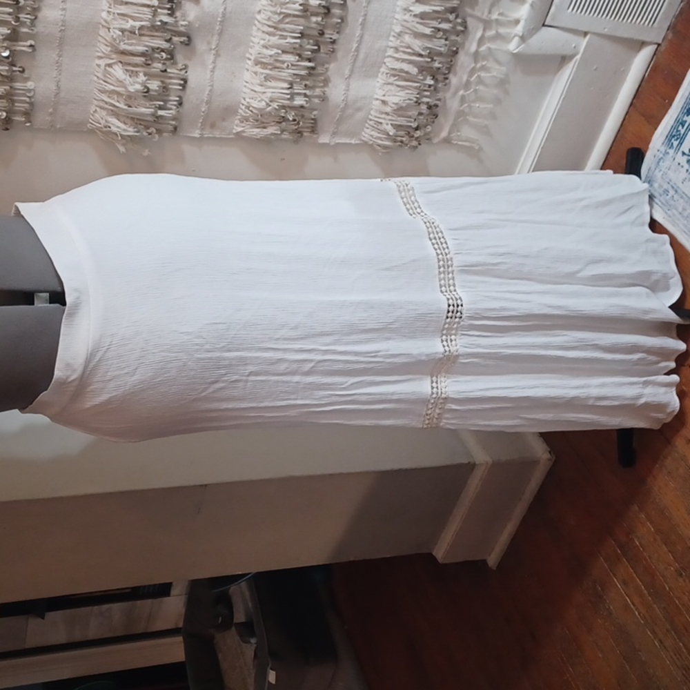 White Maxi Skirt